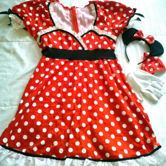 Mickey Minnie Mouse Disney Costume