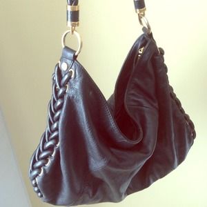 Tahari leather purse