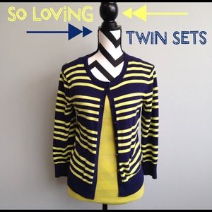 Cable & Gauge Cardigan & Matching Kenar Shell