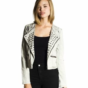 Studded denim Jean jacket