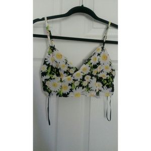 LF daisy crop top