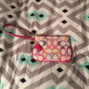 Coach wristlet
