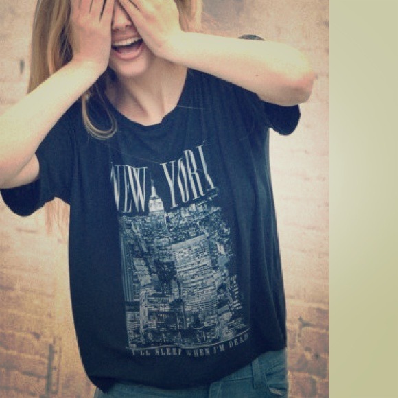 Brandy melville "I'll Sleep When I'm Dead" top