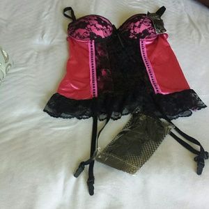 Sexy Top with stockings