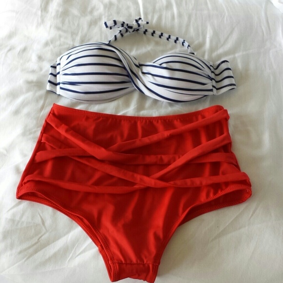 Band new high waisted bikini