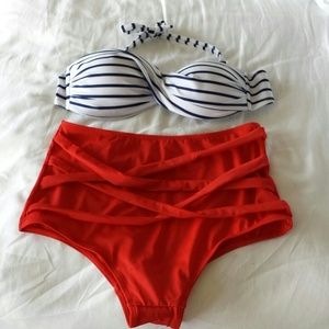 Band new high waisted bikini