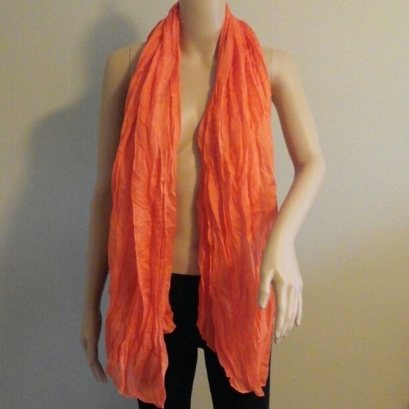 Orange scarf