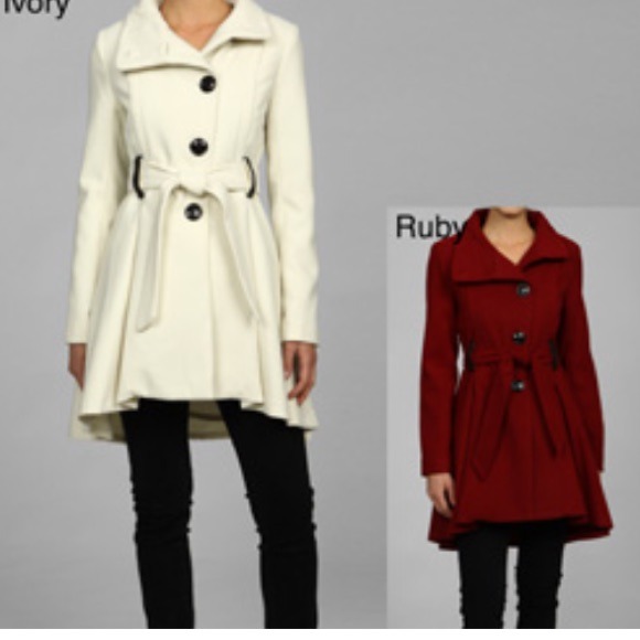Black Asymmetrical Peacoat