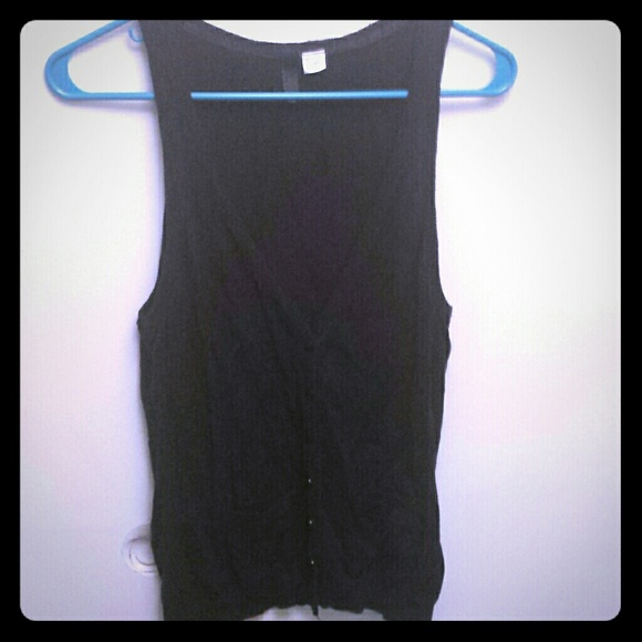 Black H&M sweater vest