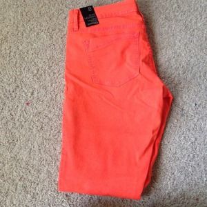 Neon orange Jegging