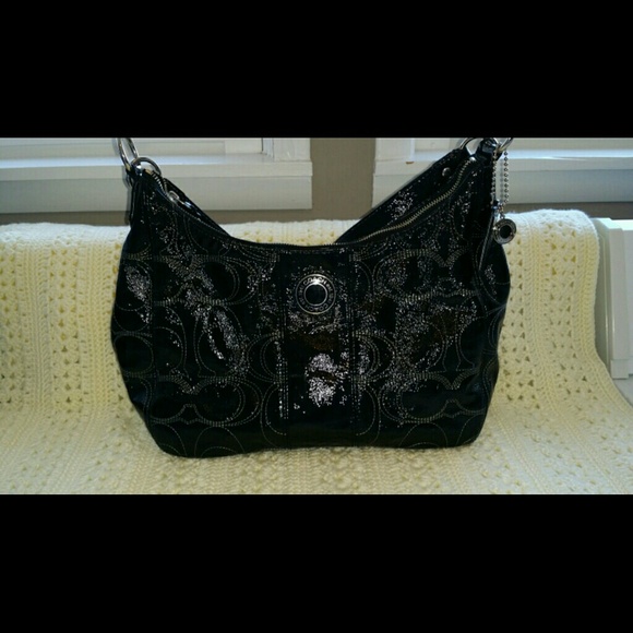 Reduced! Authentic Patent leather Coach Purse