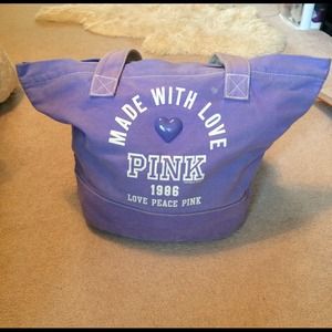 Victorias Secret Canvas Tote