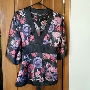 ♧A Steal! Was $28 Bisou Bisou Kimono Blouse