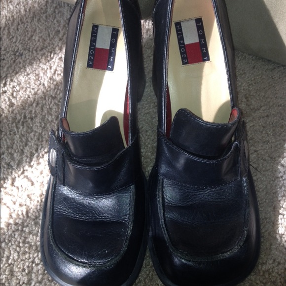 Tommy Hilfiger black shoes