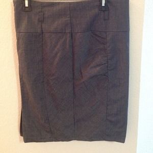 Grey Pencil Skirt