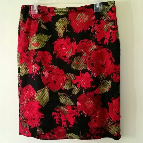 Talbots textural skirt