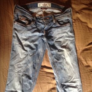 Hollister light bootcut jeans