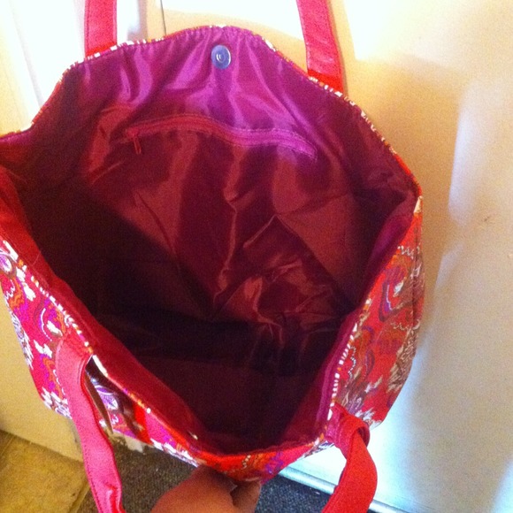 Pink and purple handbag - Picture 2 of 3