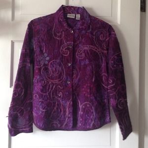 Chico's Silk Jacket