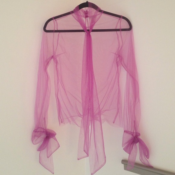 Rodarte Sheer Blouse