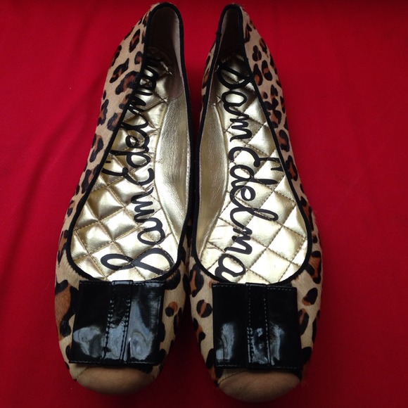 ‼️FINAL REDUCTION‼️Sam Edelman leopard print flats