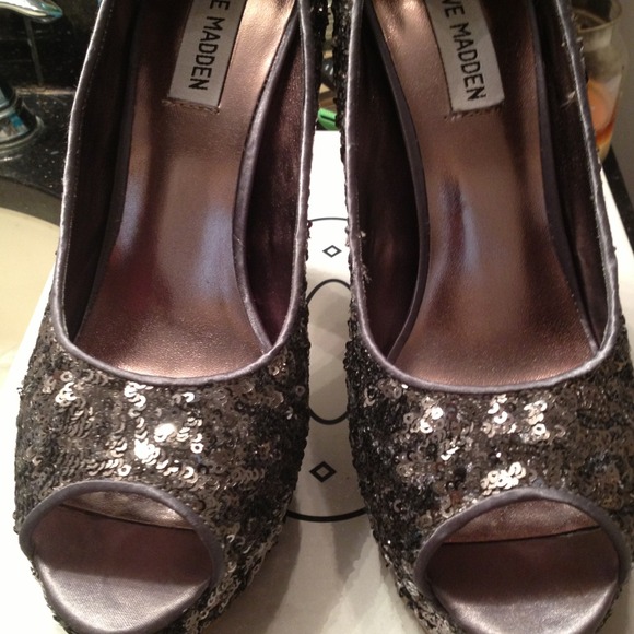 Steve Madden Pewter Sequeuce.