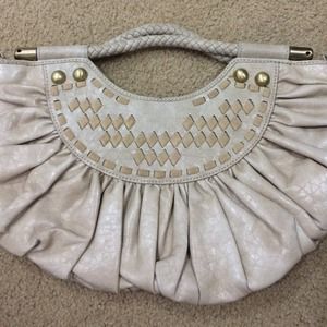 BUNDLE. Beige clutch. Near perfect condition!