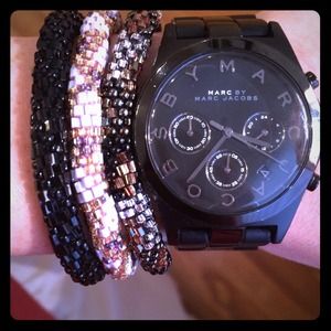Marc by Marc Jacobs black women's watch