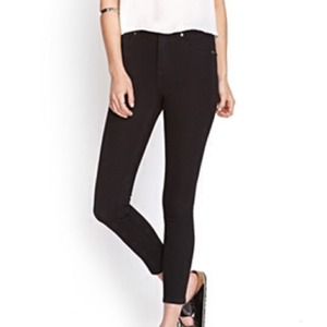 Black Denim Skinny Jeans