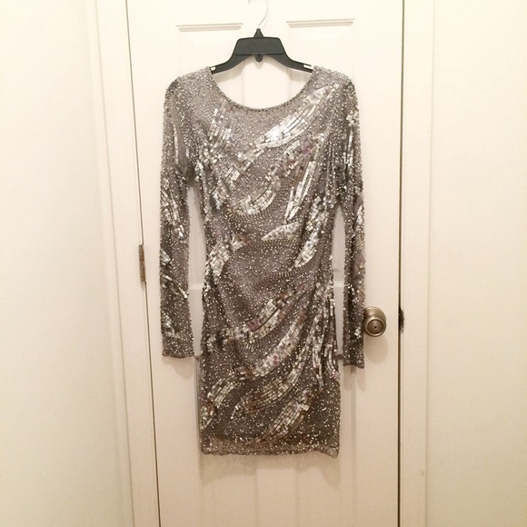 Adrianna Papell beaded dress
