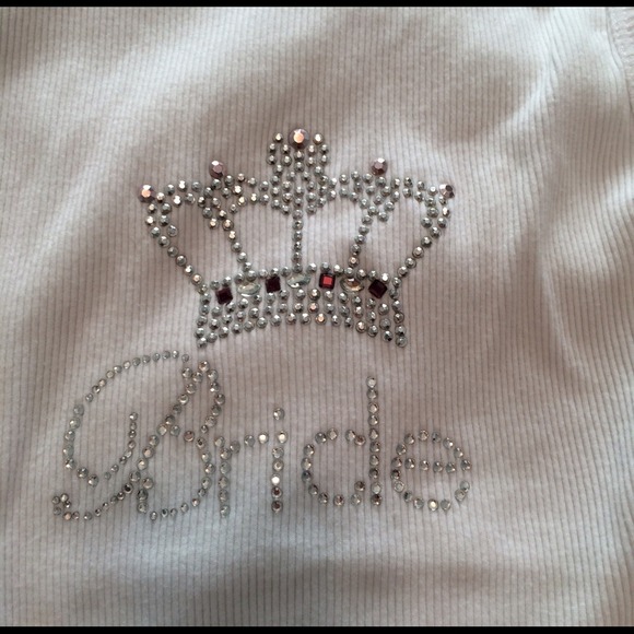 David's Bridal *Bride* tank