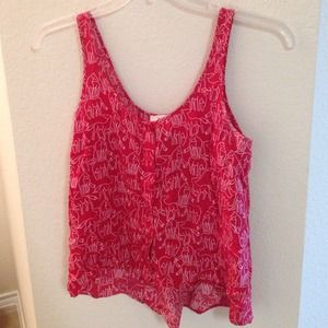 Red Urban Outfitters Tank