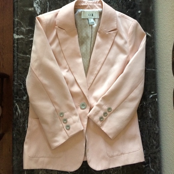 Soft Pink Blazer