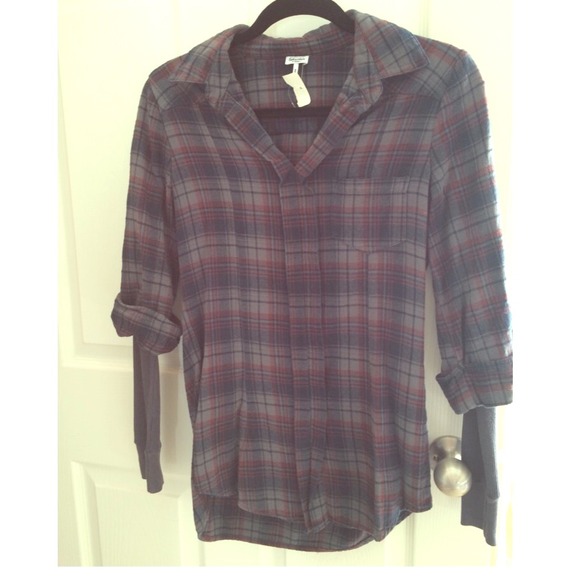Splendid Plaid Shirt - S