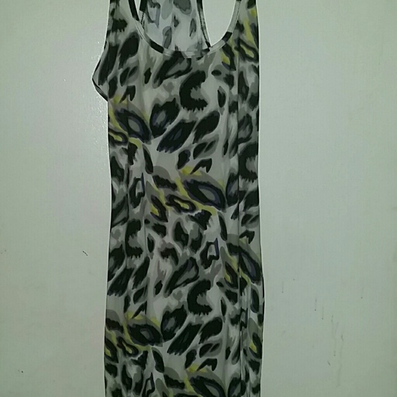 Leopard Print Tank Dress - Picture 3 of 4