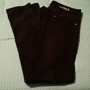 Gap Black corduroy Skinny Jeans