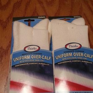 Uniform over - calf cushion socks (2) pairs