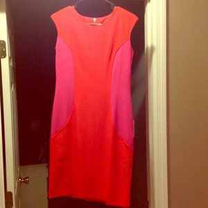 EUC Color Block Dress