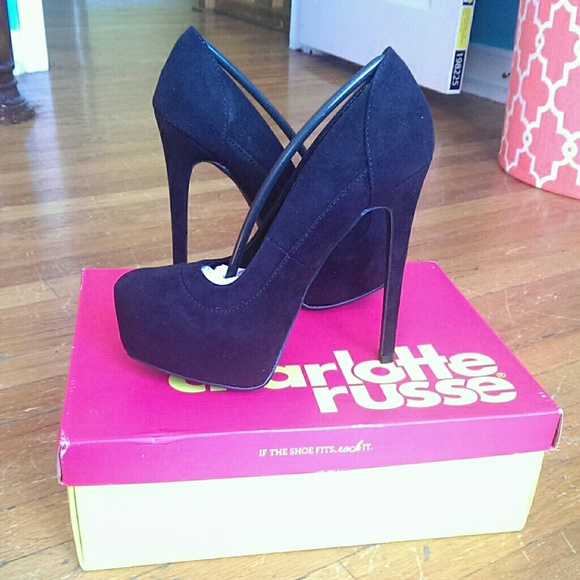 Black heels