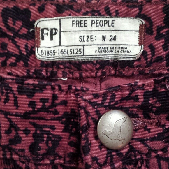 Free People Pants Size 24 - Picture 4 of 4