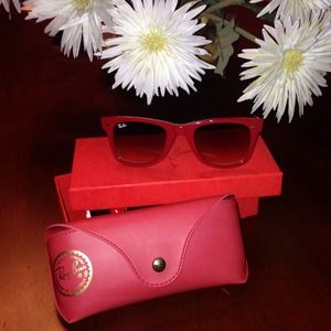 Ray Ban Unisex Wayfarer (red)