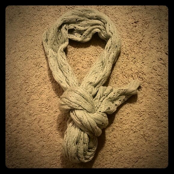 Silver scarf