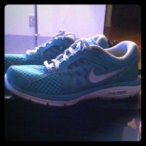 Nike Dual Fusion running shoes.