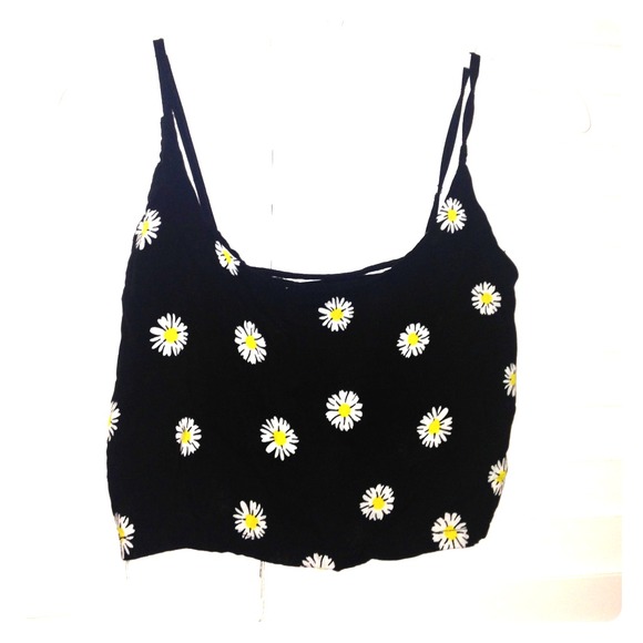 Brandy Melville Daisy Crop Top