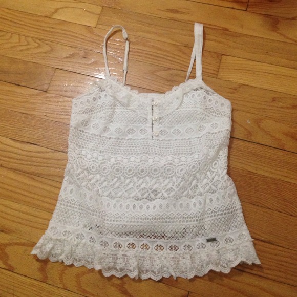 Abercrombie Kids Crochet tank top
