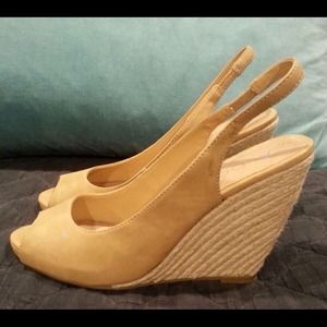 Good Condition - Leather Slingback (size 7.5)