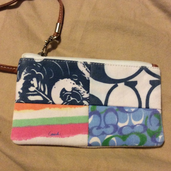 Coach wristlet