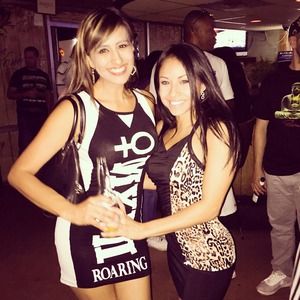 Dress black and white