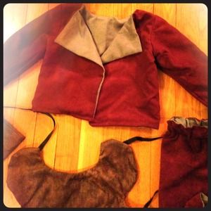 Toddler size Knights costume reversible