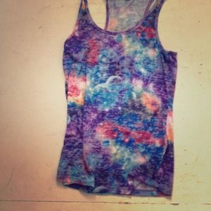 Galaxy print top